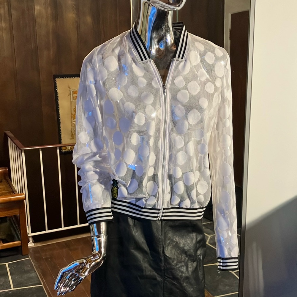 Zoe sheer bomber